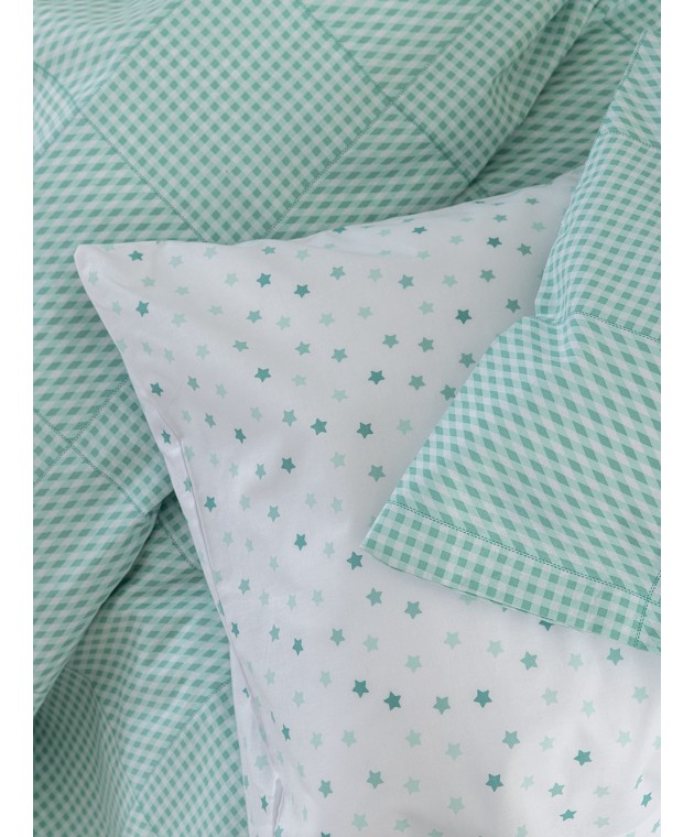 Ζεύγος Μαξιλαροθήκες 52x72 BB101 (Αστέρια) AQUA Παιδικές Μαξιλαροθήκες