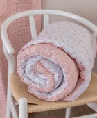 Πάπλωμα Κούνιας Bon Bon 110x150 BB100 ROSE Βρεφικά Παπλώματα