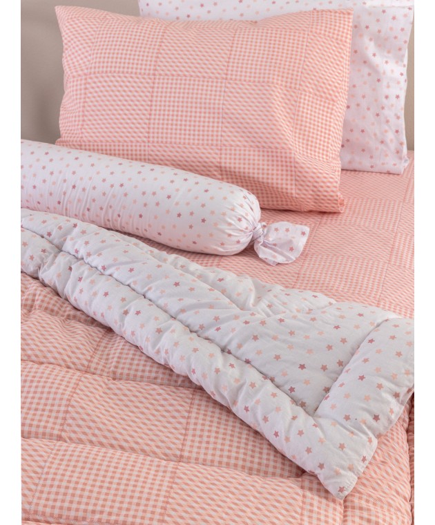 Πάπλωμα Κούνιας Bon Bon 110x150 BB100 ROSE Βρεφικά Παπλώματα