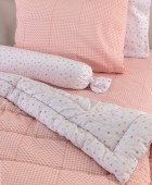 Πάπλωμα Κούνιας Bon Bon 110x150 BB101 ROSE Βρεφικά Παπλώματα