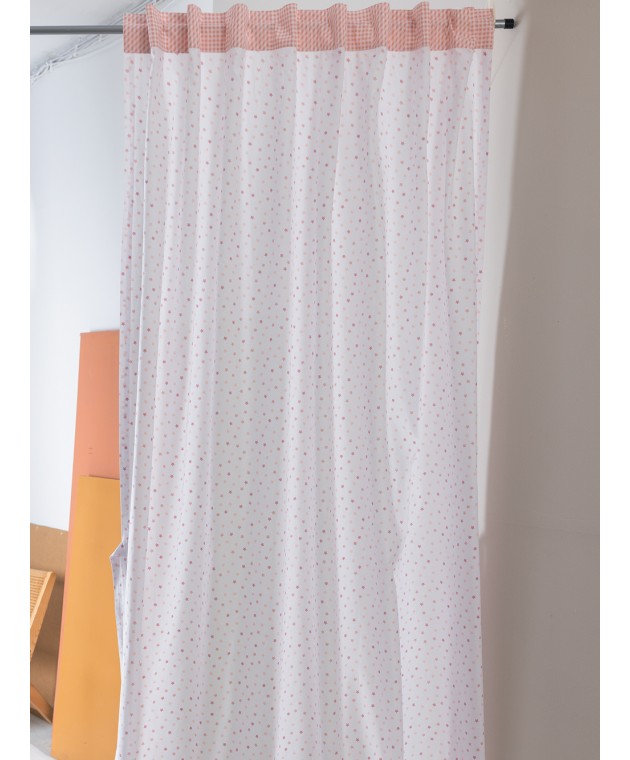 Κουρτίνα Bon Bon 170x270 BB101 ROSE Παιδικές Κουρτίνες