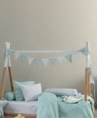 Διακοσμητικά σημαιάκια Bon Bon 240cm BB100-BB101 AQUA Σημαιάκια