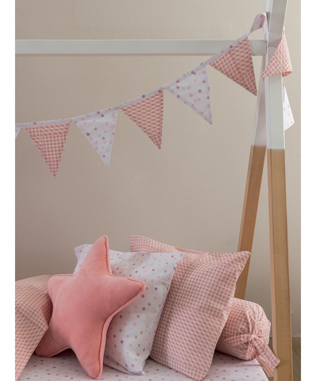 Διακοσμητικά σημαιάκια Bon Bon 240cm BB100-BB101 ROSE Σημαιάκια