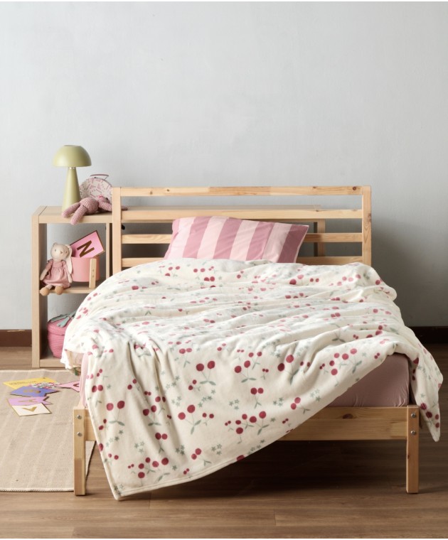 CHERRY ΚΟΥΒΕΡΤΑ.MONH 160X220 Κουβέρτες Fleece