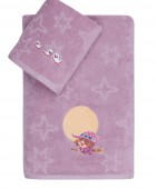 HANS ΠΕΤΣΕΤΕΣ.ΣΕΤ 2 ΤΕΜ (ΣΩΜΑΤΟΣ-ΠΡΟΣΩΠΟΥ) Βρεφικές Πετσέτες