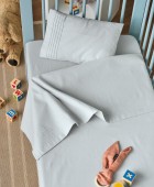WHISPER 22  ΣΕΝΤΟΝΙ.ΚΟΥΝΙΑΣ ME ΠΙΕΤΑ ΣΕΤ 3 ΤΕΜ 120Χ170 Βρεφικά Σεντόνια