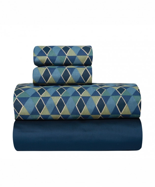 ZAHOS 01 ΣΕΝΤΟΝΙ.ΥΠΕΡΔΙΠΛΟ ΣΕΤ 4 ΤΕΜ 240X270 Σεντόνια Υπέρδιπλα