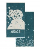ZODIAC-ARIES ΣΕΤ 2 ΤΕΜ ΠΕΤΣΕΤΕΣ ΠΡΟΣΩΠΟΥ 50Χ90 Σετ πετσέτες Mπάνιου