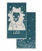 ZODIAC-LEO ΣΕΤ 2 ΤΕΜ ΠΕΤΣΕΤΕΣ ΠΡΟΣΩΠΟΥ 50X90 Σετ πετσέτες Mπάνιου