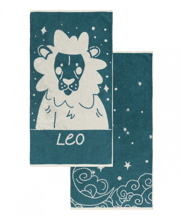 ZODIAC-LEO ΣΕΤ 2 ΤΕΜ ΠΕΤΣΕΤΕΣ ΠΡΟΣΩΠΟΥ 50X90 Σετ πετσέτες Mπάνιου