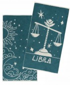 ZODIAC-LIBRA ΣΕΤ 2 ΤΕΜ ΠΕΤΣΕΤΕΣ ΠΡΟΣΩΠΟΥ 50X90 Σετ πετσέτες Mπάνιου