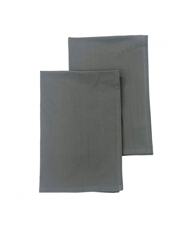 ΠΕΤΣΕΤΕΣ ΚΟΥΖΙΝΑΣ ΣΕΤ 2 ΤΕΜΑΧΙΩΝ ZOE OLIVE/GREY (45X65) Πετσέτες Kουζίνας