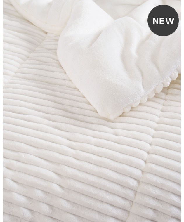  Κουβερτοπάπλωμα μονό (160Χ220) ETOILE WHITE, RYTHMOS HOME Κουβερτοπαπλώματα Μονά
