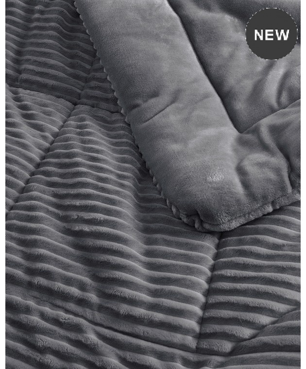  Κουβερτοπάπλωμα Υ/Δ (220Χ240) ETOILE GREY, RYTHMOS HOME Κουβερτοπαπλώματα  Υπέρδιπλα