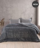  Κουβερτοπάπλωμα Υ/Δ (220Χ240) ETOILE GREY, RYTHMOS HOME Κουβερτοπαπλώματα  Υπέρδιπλα
