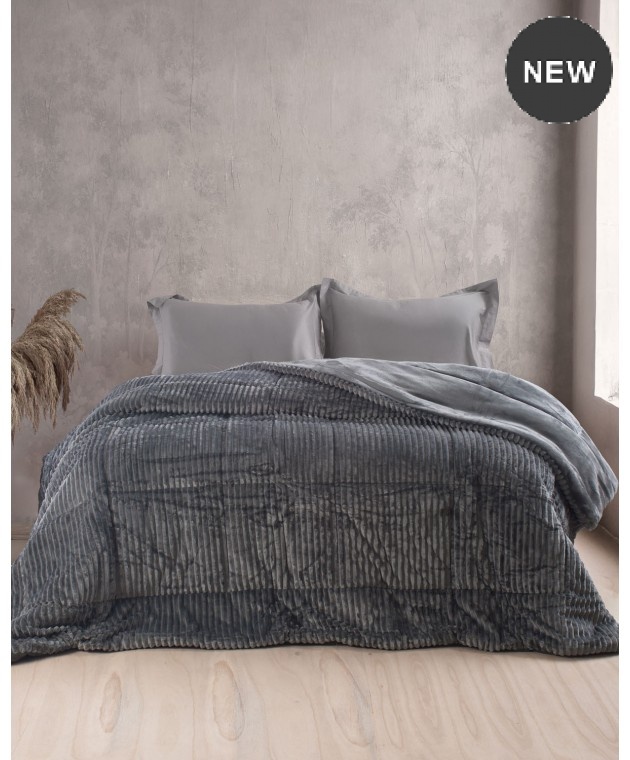  Κουβερτοπάπλωμα Υ/Δ (220Χ240) ETOILE GREY, RYTHMOS HOME Κουβερτοπαπλώματα  Υπέρδιπλα