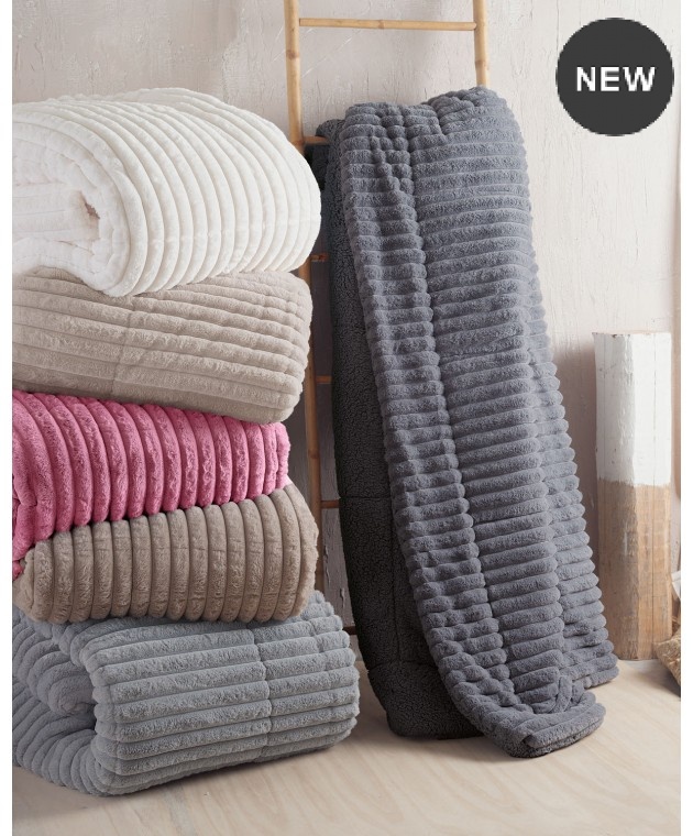  Κουβερτοπάπλωμα μονό (160Χ220) BUTTER GREY, RYTHMOS HOME Κουβερτοπαπλώματα Μονά