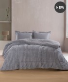  Κουβερτοπάπλωμα Υ/Δ (220Χ240) BUTTER GREY, RYTHMOS HOME Κουβερτοπαπλώματα  Υπέρδιπλα