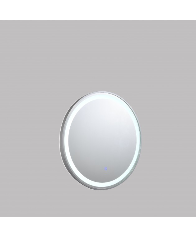 MIC-11 ΚΑΘΡΕΠΤΗΣ CR ΣΤΡΟΓΓΥΛΟΣ LED ΦΩΤΙΣΜΟ TOUCH Καθρέφτες