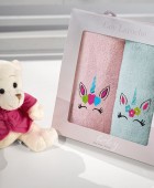 Βρεφικές Πετσέτες Girl Set 3 35Χ50 Βρεφικές Πετσέτες