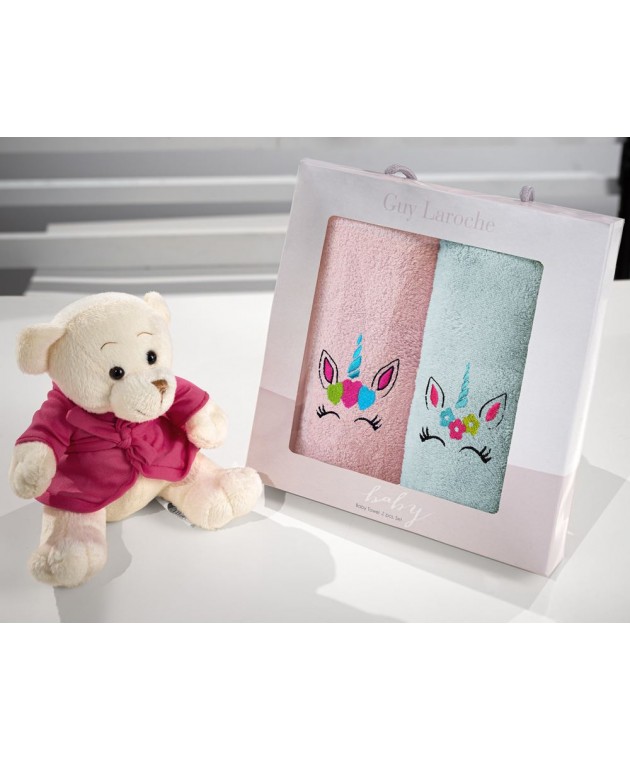 Βρεφικές Πετσέτες Girl Set 3 35Χ50 Βρεφικές Πετσέτες