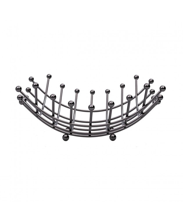 Φρουτιέρα μεταλλική (29,9Χ29,9Χ13) ELEGANT 01-5672, ESTIA Φρουτιέρες