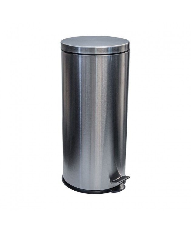 Κάδος απορριμμάτων (30LT)  CLASSIC INOX MAT 01-1759, ESTIA Κάδοι Απορριμάτων