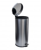 Κάδος απορριμμάτων (30LT)  CLASSIC INOX MAT 01-1759, ESTIA Κάδοι Απορριμάτων