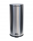 Κάδος απορριμμάτων (30LT)  CLASSIC INOX MAT 01-1759, ESTIA Κάδοι Απορριμάτων