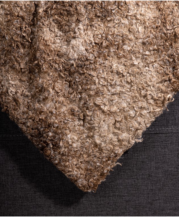 Ριχτάρι γούνινο τριθέσιου (180Χ320) ASTRAKAN BEIGE, SILK FASHION