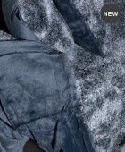 Ριχτάρι γούνινο τριθέσιου (180Χ320) ASTRAKAN GREY, SILK FASHION