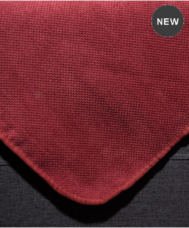 Ριχτάρι πολυθρόνας (180Χ180) 1715 BORDEAUX, SILK FASHION