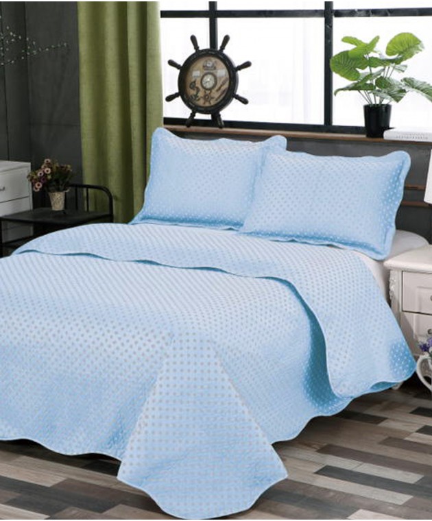 Σετ κουβερλί Υ/Δ (220Χ240) DOT CIEL, SILK FASHION Κουβερλί Υπέρδιπλα