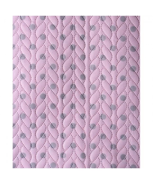 Σετ κουβερλί Υ/Δ (220Χ240) DOT PINK, SILK FASHION Κουβερλί Υπέρδιπλα