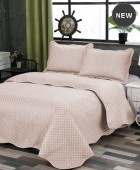 Σετ κουβερλί Υ/Δ (220Χ240) DOT BEIGE, SILK FASHION Κουβερλί Υπέρδιπλα