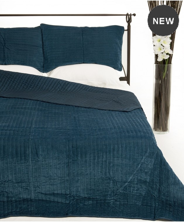 Σετ κουβερλί Υ/Δ (220Χ240) VELVET 2, SILK FASHION Κουβερλί Υπέρδιπλα
