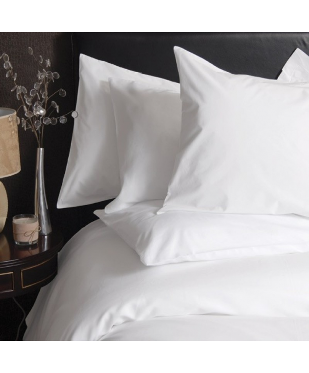 Μαξιλαροθήκη (53Χ73) POLYCOTTON STANDARD LINE, LE BLANC Μαξιλαροθήκες