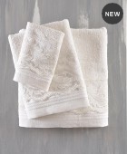 Σετ πετσέτες νυφικές 3 τεμ. ANIKA ECRU, RYTHMOS HOME Νυφικές Πετσέτες