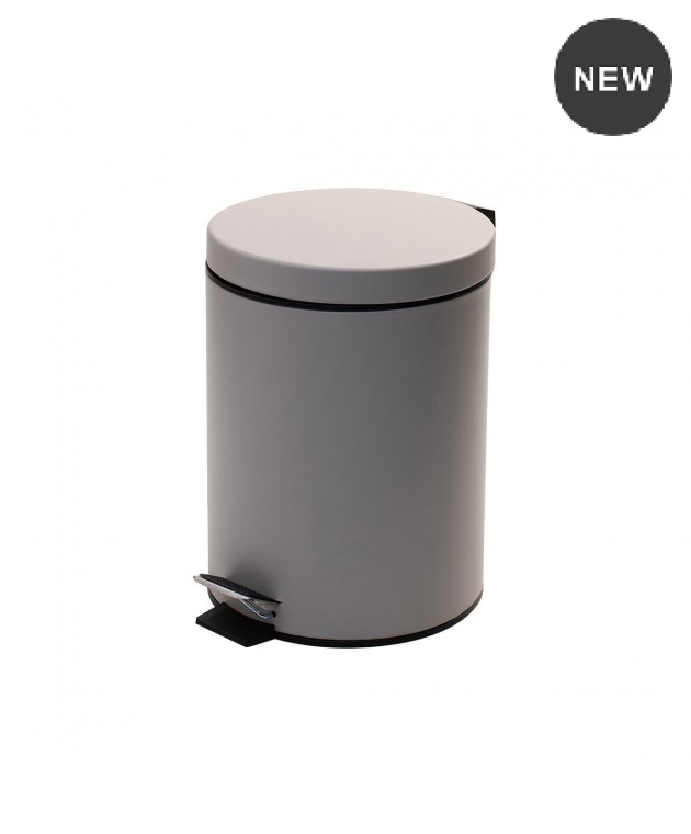 Κάδος απορριμμάτων (5LT) CLASSIC TAUPE 02-5580, ESTIA Καλάθια Αποριμμάτων