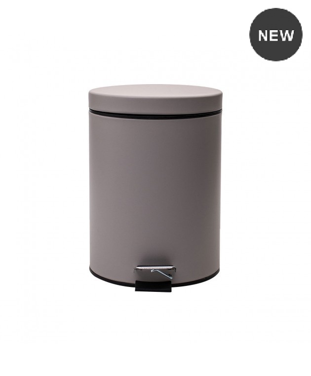 Κάδος απορριμμάτων (5LT) CLASSIC TAUPE 02-5580, ESTIA Καλάθια Αποριμμάτων