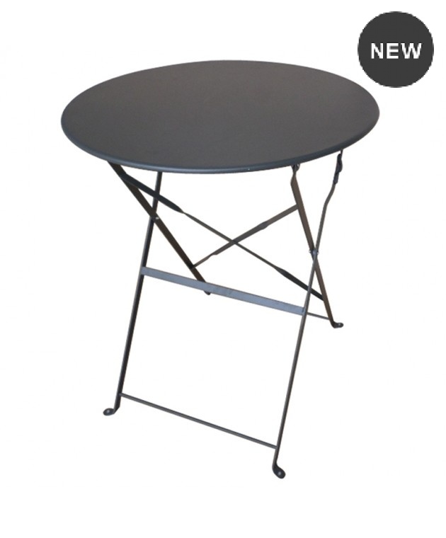 ΑΛΜΑ Φ60εκ. ΑΝΘΡΑΚΙ ΤΡΑΠΕΖΙ ΜΕΤΑΛΛΙΚΟ ΠΤΥΣ/ΝΟ Μεταλλικά