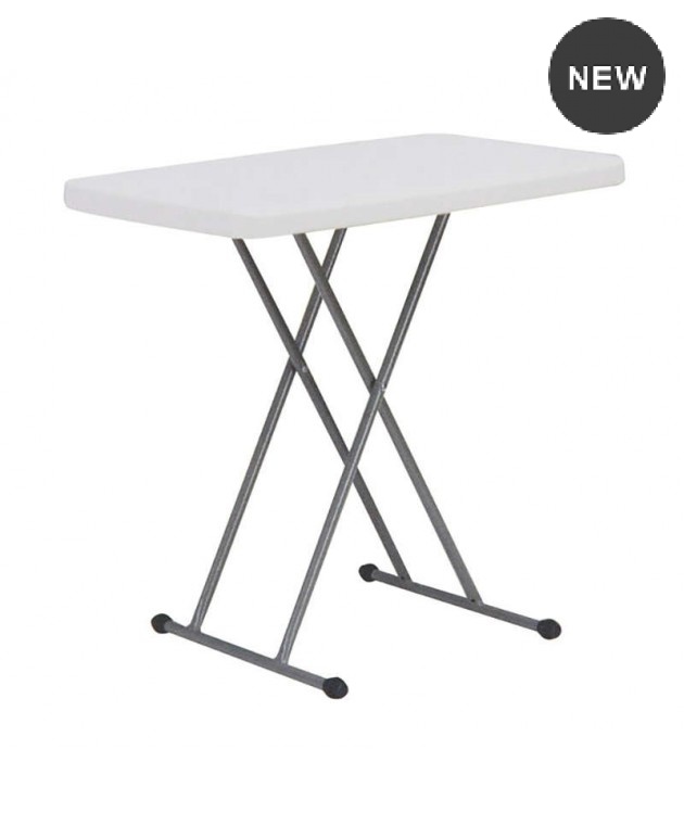 ΚΕΤΕΡΙΝΓΚ 75Χ50Χ54/62/74εκ.HDPE ΤΡΑΠΕΖΙ Μεταλλικά