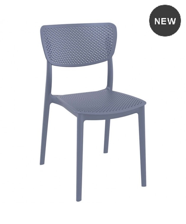 Καρέκλα LUCY DARK GREY, SIESTA Καρέκλες