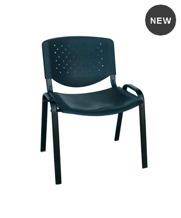 ΜΗΛΟΣ PVC ΜΑΥΡΟ ΚΑΡΕΚΛΑ ΒΑΦΗΣ Καρέκλες