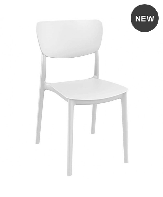Καρέκλα ΜΟΝΝΑ WHITE, SIESTA Καρέκλες