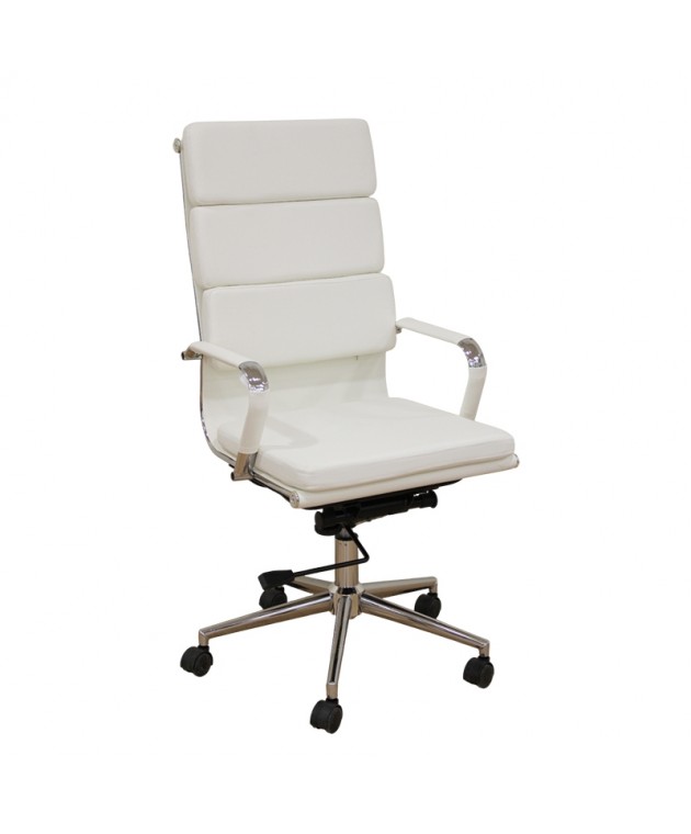 A9944 ΛΕΥΚΟ PU ΠΟΛΥΘΡΟΝΑ ΓΡΑΦΕΙΟΥ Καρέκλες