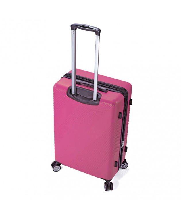 Βαλίτσα Καμπίνας Με Προέκταση BENZI Ροζ BZ5788 Καμπίνας