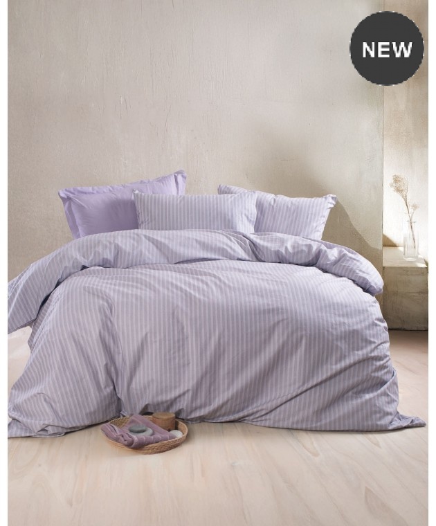 Σετ σεντόνια king size (270X290) Polene Mauve, Rythmos Home Σεντόνια King Size