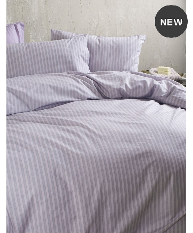 Σετ σεντόνια μονά (105Χ205+25) Polene Mauve, Rythmos Home Σεντόνια Μονά