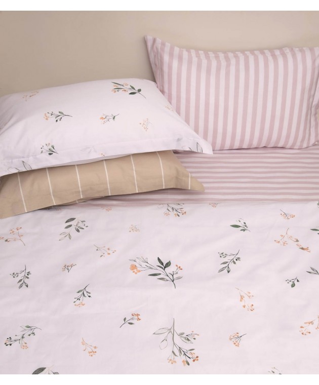 Σεντόνι Διπλό Με Λάστιχο 140x200+25 Mix & Match 100 